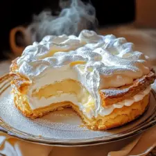 Gâteau Nuage : Un Délice Aérien et Fondant-image