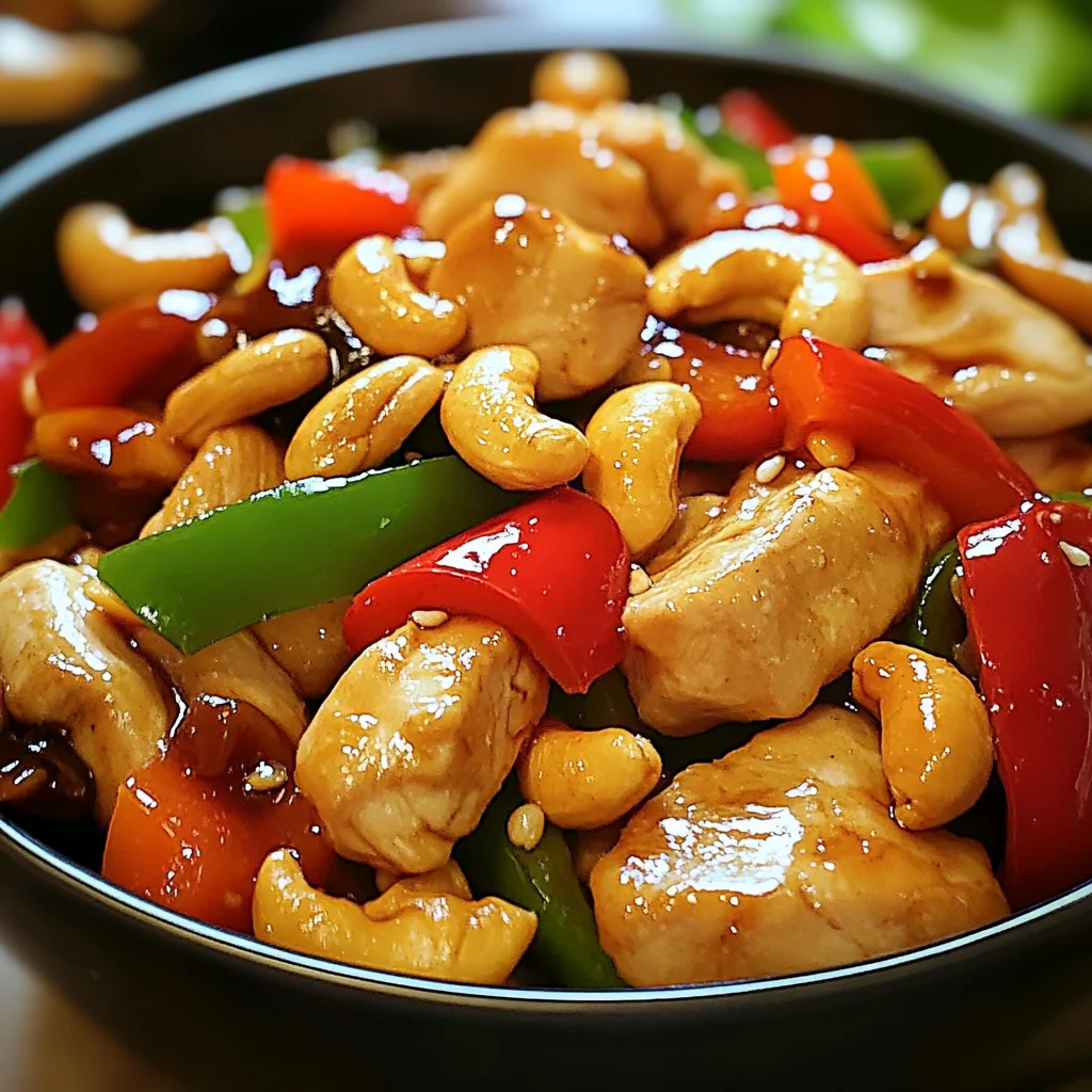 Poulet aux noix de cajou