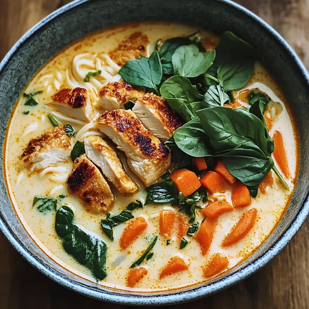 Soupe Thaï Délicieuse et Épicée