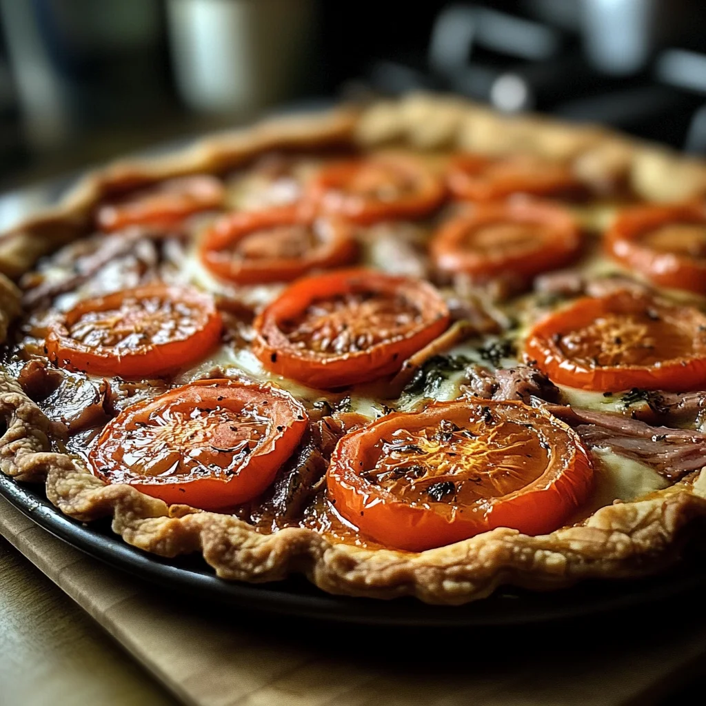 Tarte Thon Tomate et Moutarde : Une Recette Savoureuse et Facile à Réaliser