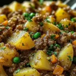 Viande Hachée avec Pommes de Terre : Un Plat Incroyable et Nourrissant