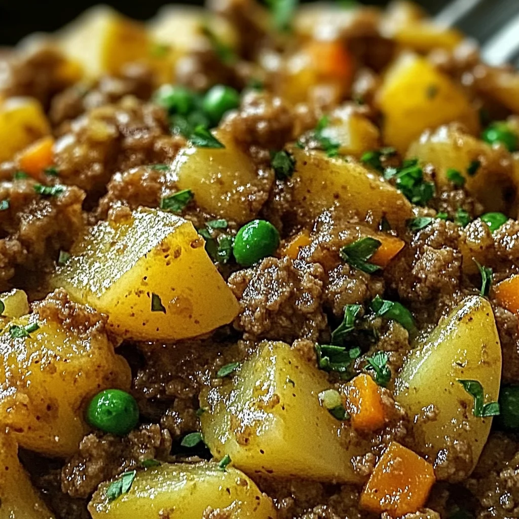 Viande Hachée avec Pommes de Terre : Un Plat Incroyable et Nourrissant
