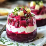 verrine betterave fromage frais