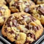 Biscuits Sablés au Chocolat et au Toffee