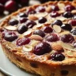 Clafoutis aux cerises et amandes : un dessert fondant au cœur de l'été