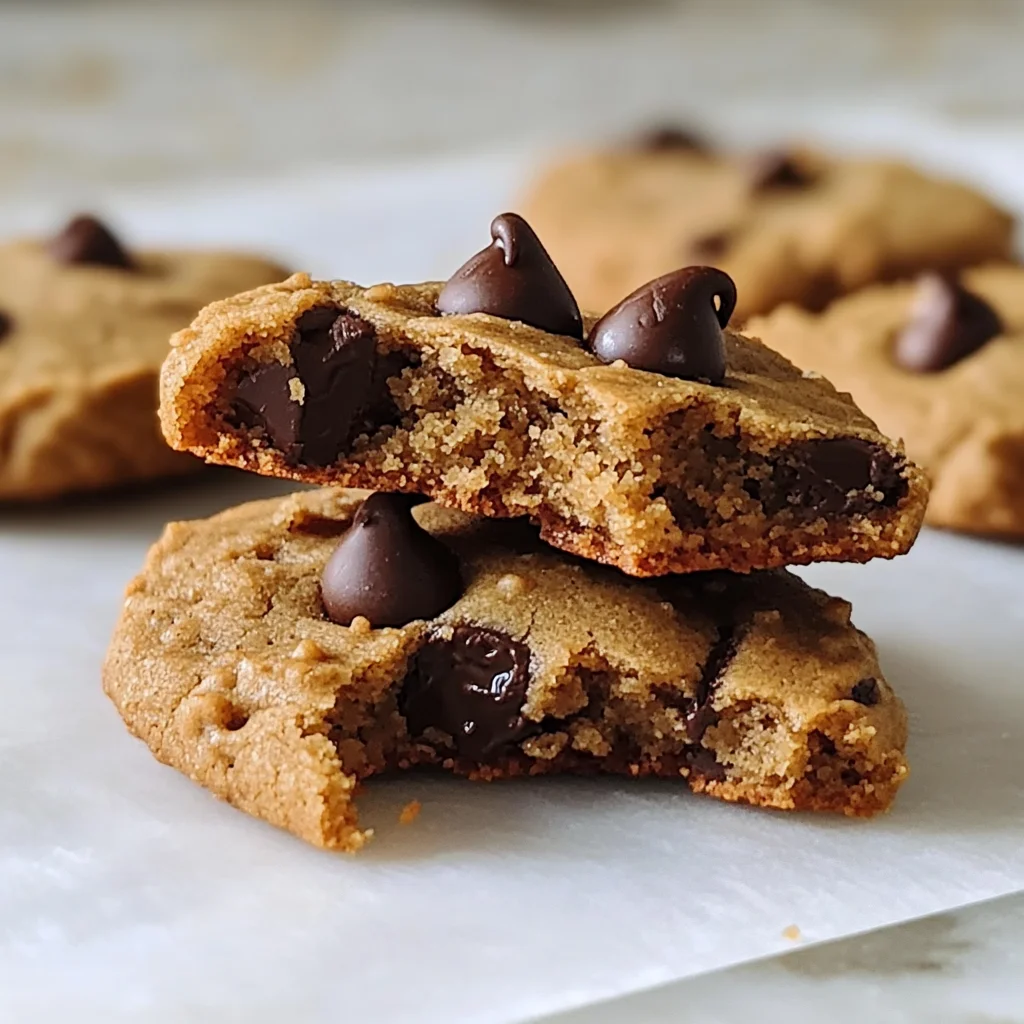 Cookies santé aux pois chiches
