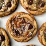 Délicieux Cookies au Chocolat avec Caramel Salé