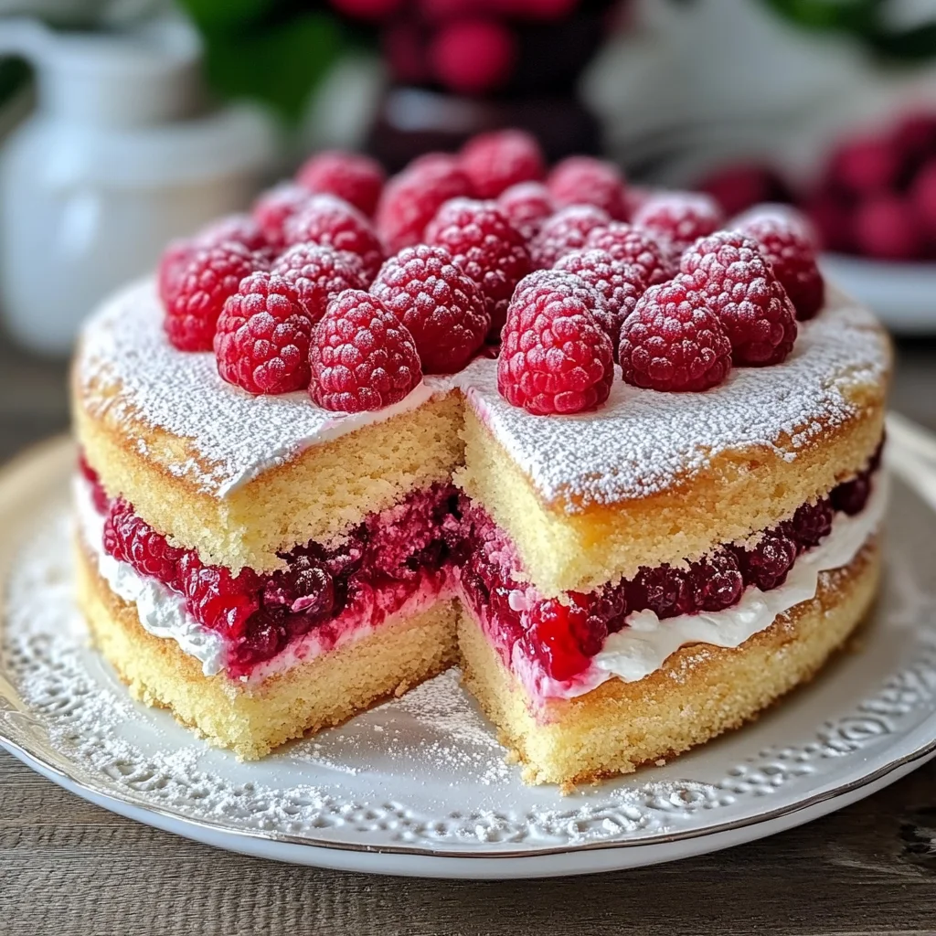 Délicieux framboisier très facile à faire – Recette inratable