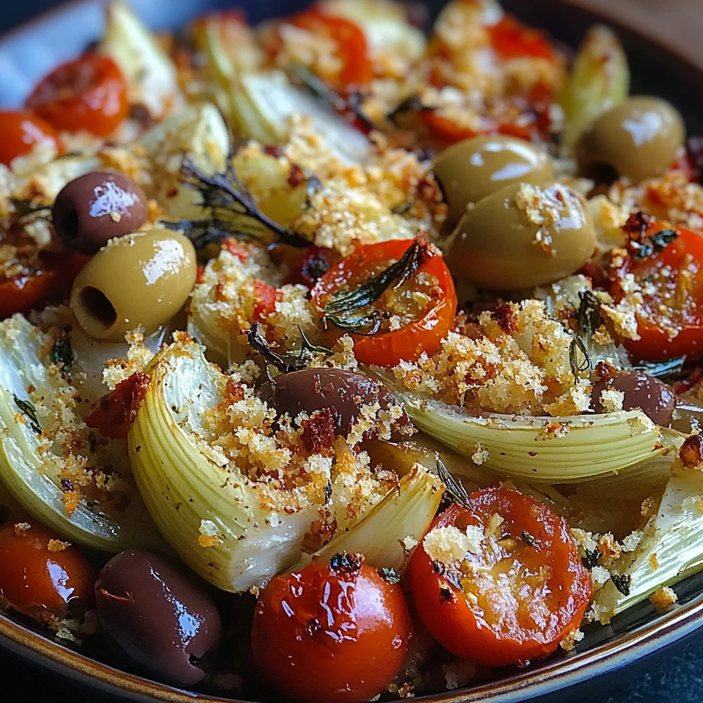 Fenouil méditerranéen au four