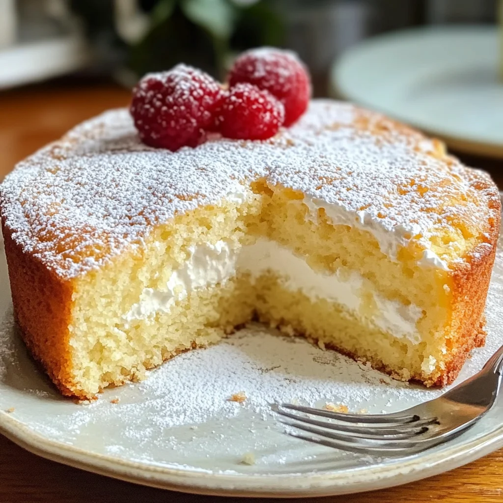 Gâteau Rapide et Crémeux aux 3 Yaourts et 2 Œufs