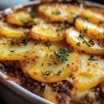 Gratin de Pommes de Terre et Bœuf Haché