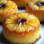 Petits Moelleux Renversés à l'Ananas & Mascarpone