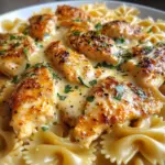 Poulet au Parmesan à l'Ail dans une Sauce Crémeuse au Fromage Cajun