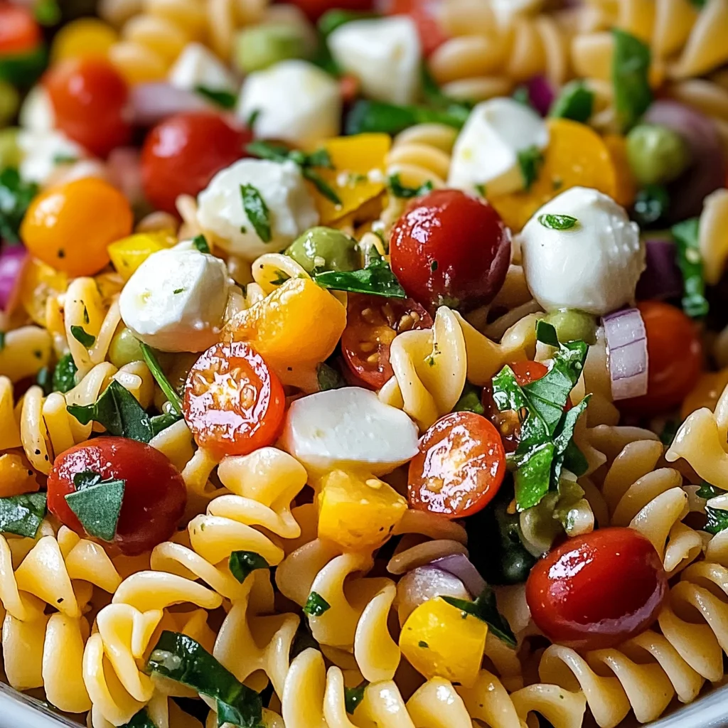 Salade de pâtes à l'italienne