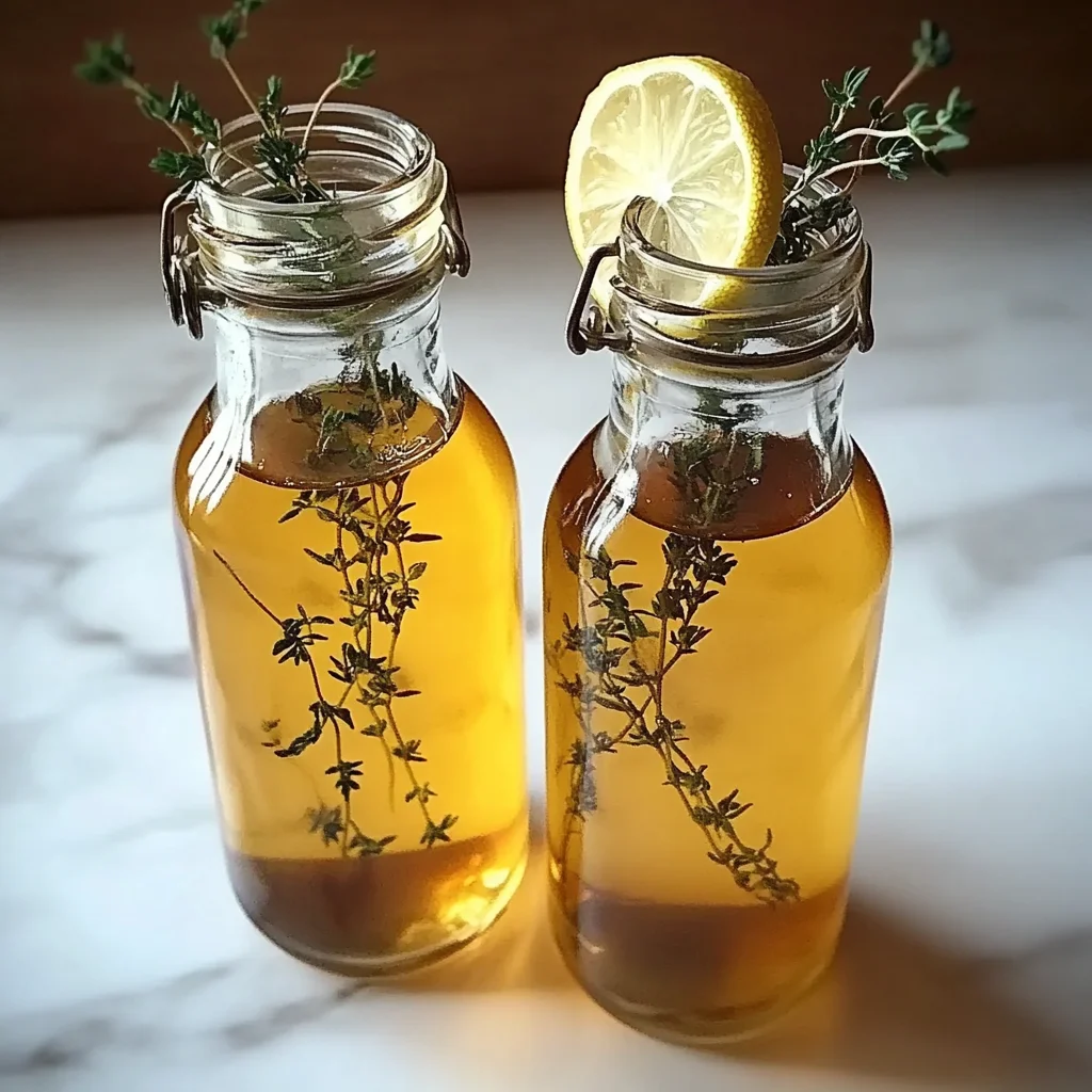 Sirop de Thym Maison