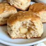Biscuits aux Pommes avec Glaçage au Beurre de Miel