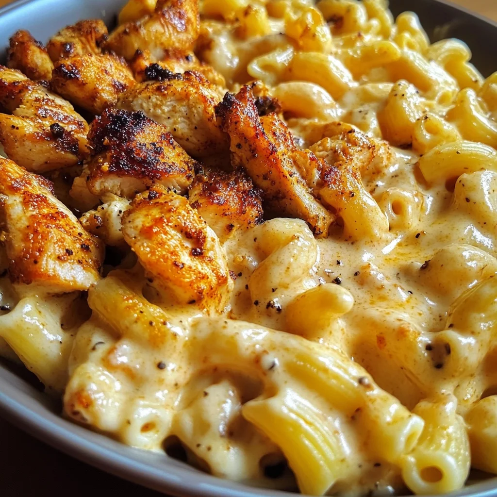 Poulet Cajun Crémeux aux Macaronis